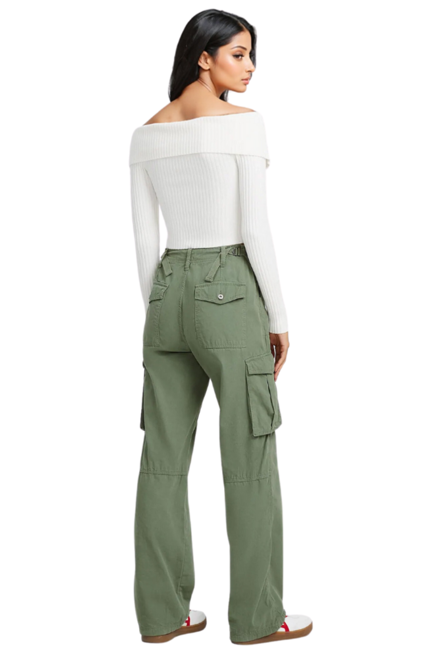 Nova | Verstelbare cargo broek