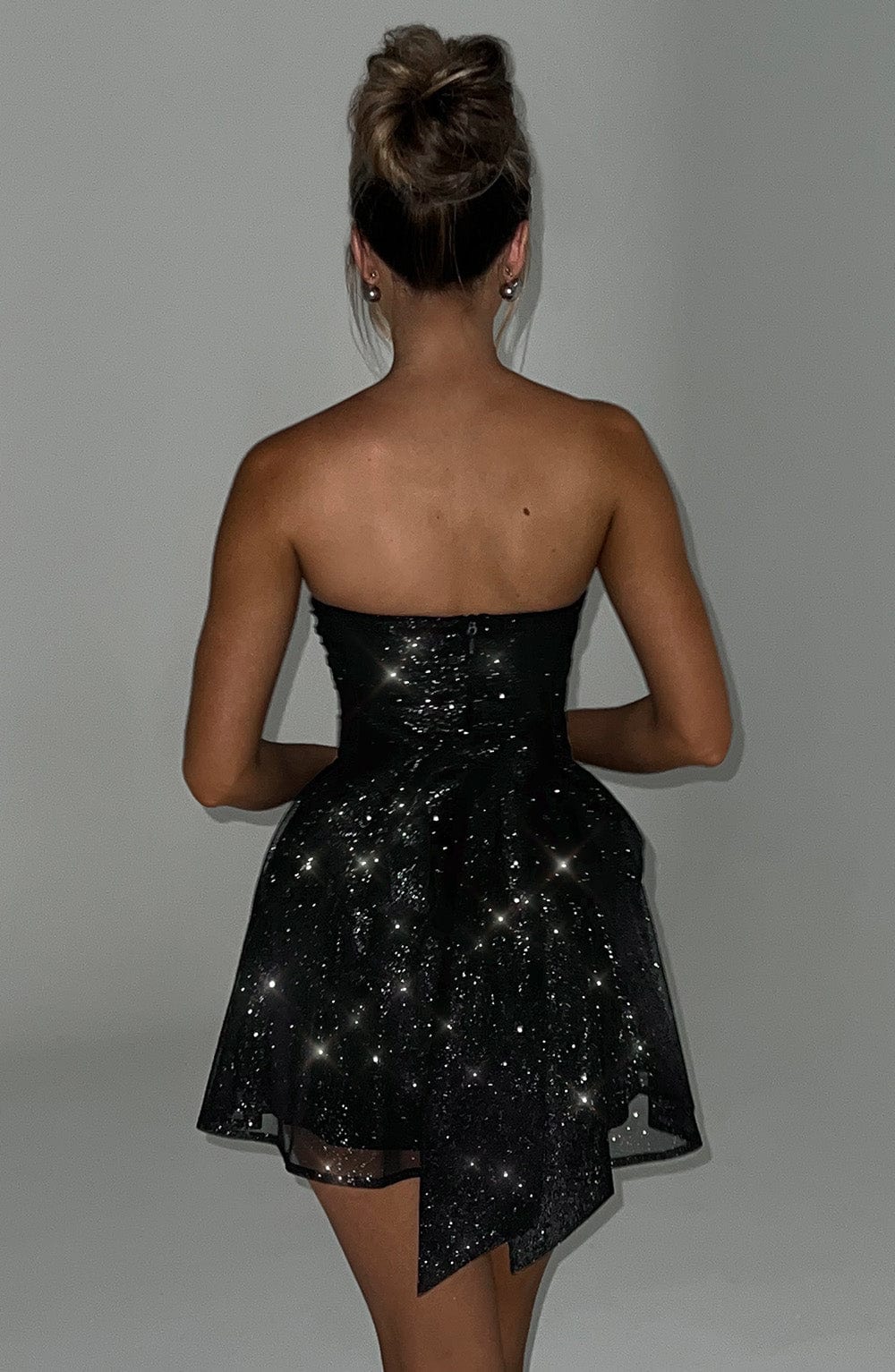 Channel | mini glitter jurk