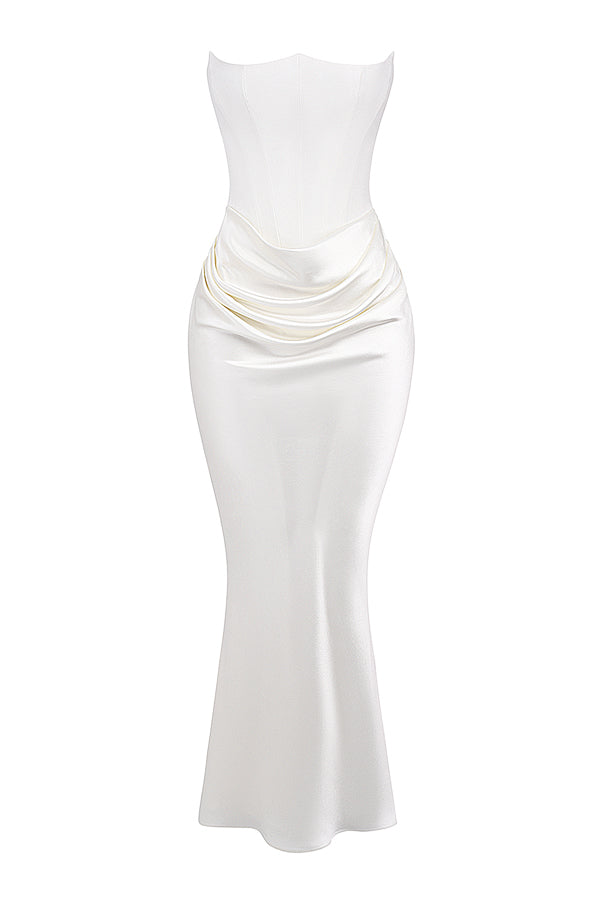 Kenna - Elegante Strapless Jurk