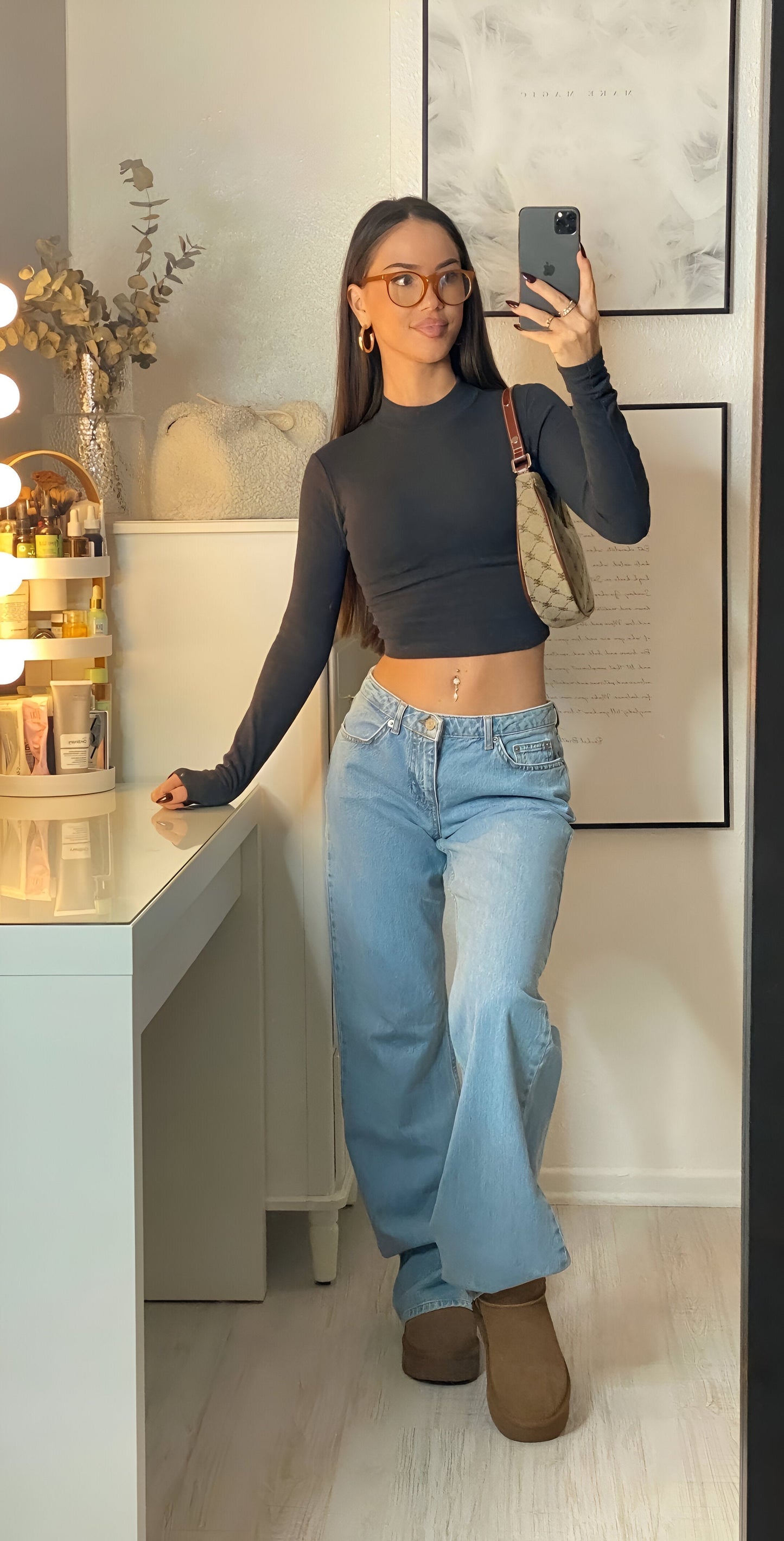 SARA™  LOW-RISE JEANS