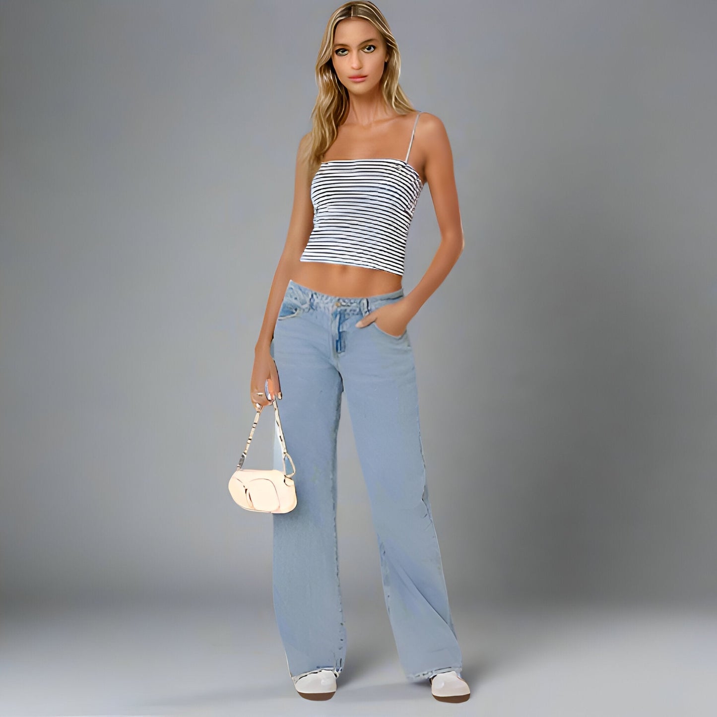 SARA™  LOW-RISE JEANS