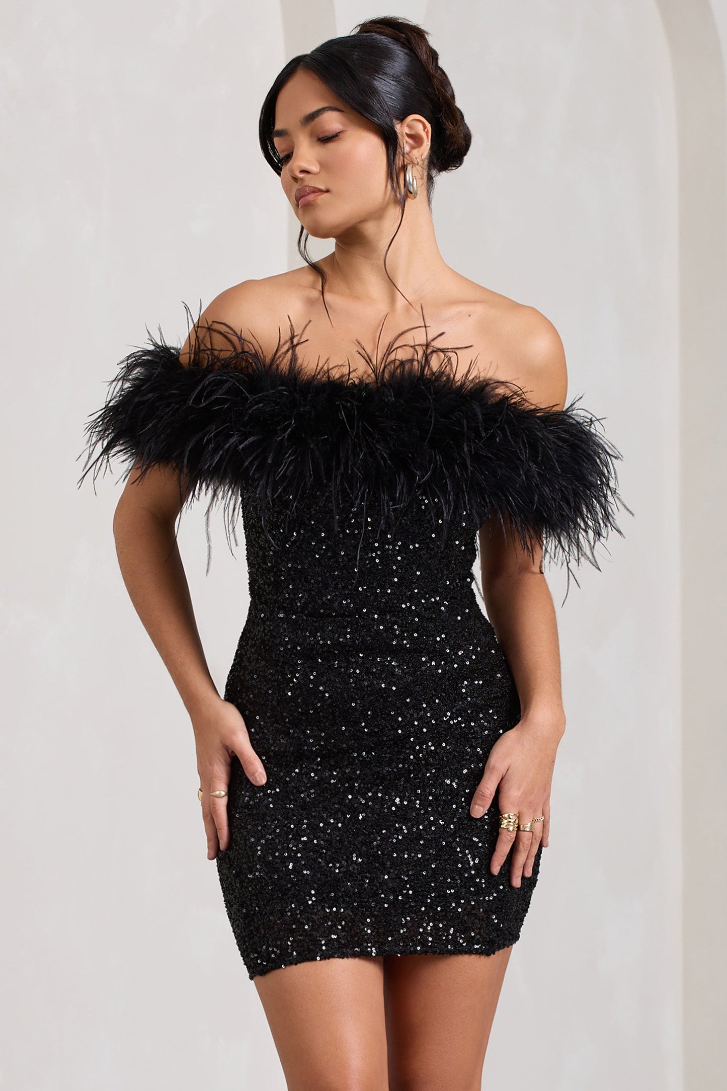 Luna | Sparkle Mini Dress