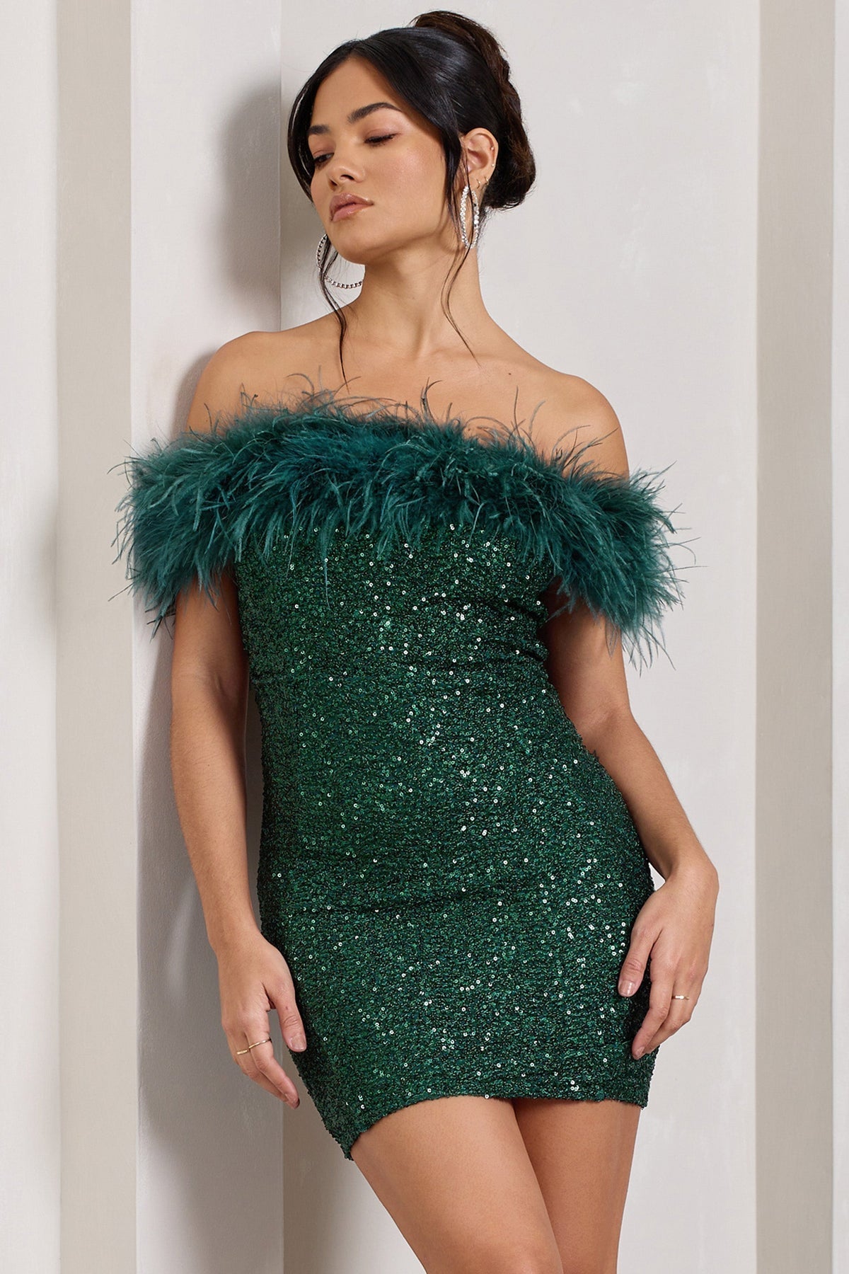 Luna | Sparkle Mini Dress